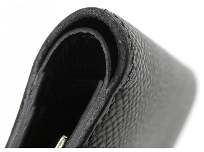 Hermès Hermes New H Passant Compact Wallet Black - view 4