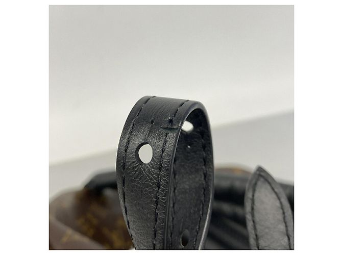 Zaino Louis Vuitton Monogram Palm Springs MM Marrone - vista 7