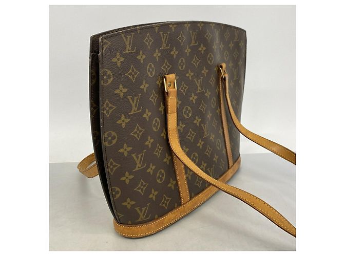 Borsa Tote Louis Vuitton Monogram Babylon Marrone - vista 2