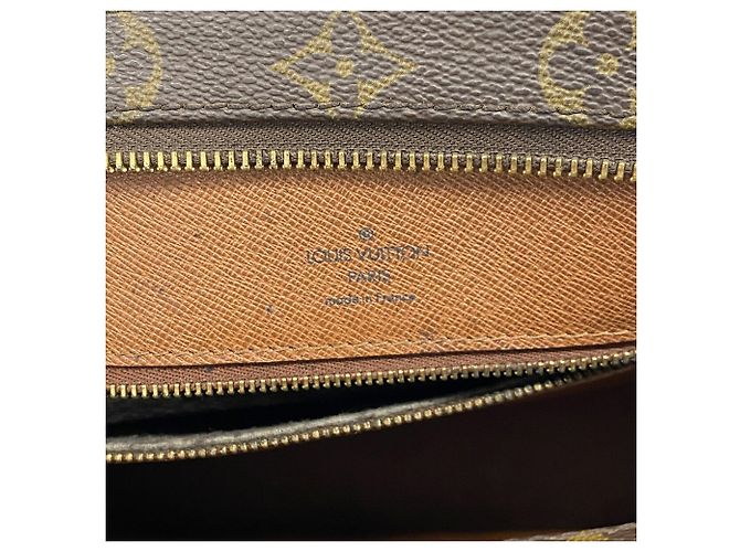 Borsa Tote Louis Vuitton Monogram Babylon Marrone - vista 5