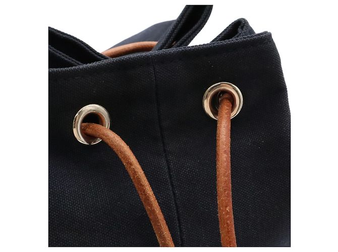 Hermès Hermes Polochon Mimil PM Schultertasche Marineblau - Ansicht 5