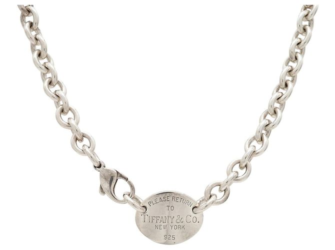 Autre Marque Collana Pendente Choker Tiffany Return to Argento - vista 2