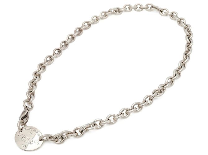 Autre Marque Collana Pendente Choker Tiffany Return to Argento - vista 3