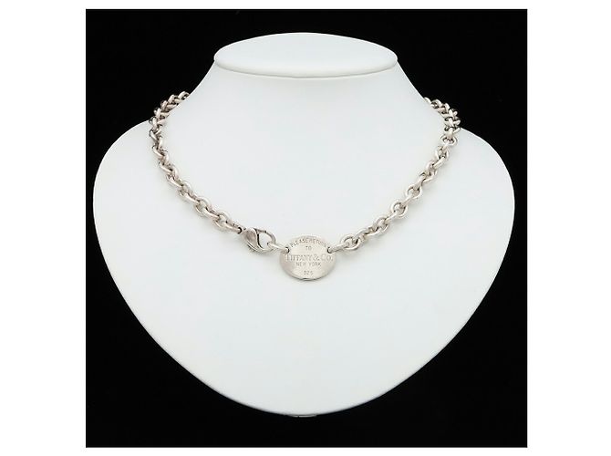 Autre Marque Collana Pendente Choker Tiffany Return to Argento - vista 8
