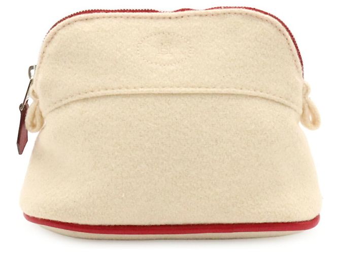 Hermès HERMES Bolide Pouch 16 Mini Handbag Rot Roh - Ansicht 2