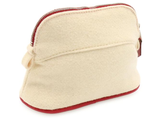 Hermès HERMES Bolide Pouch 16 Mini Handbag Rot Roh - Ansicht 3