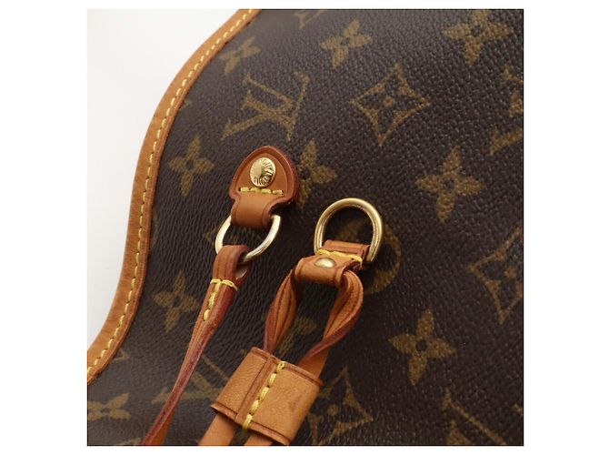Louis Vuitton Monogram Neverfull GM Tote Bag Braun Weiß Monogramm - Ansicht 8