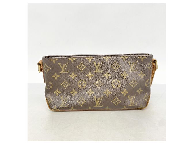 Louis Vuitton Monogram Trotteur Schultertasche Braun - Ansicht 11