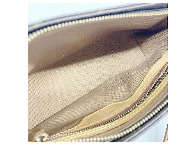 Louis Vuitton Monogram Trotteur Schultertasche Braun - Ansicht 4