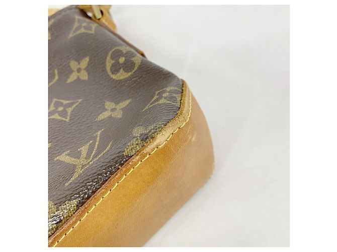 Louis Vuitton Monogram Trotteur Schultertasche Braun - Ansicht 7