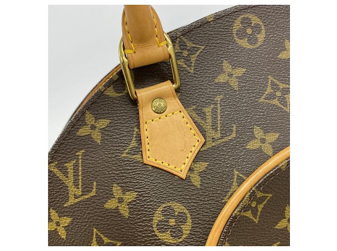 Borsa Louis Vuitton Monogram Ellipse MM Marrone - vista 8