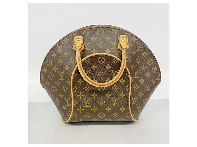 Borsa Louis Vuitton Monogram Ellipse MM Marrone - vista 9
