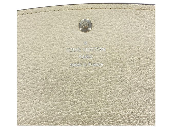Louis Vuitton Mahina Portefeuille Iris Long Wallet Bianco sporco - vista 4