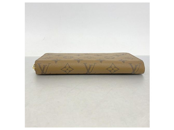 Cartera Larga Louis Vuitton Monogram Applique Reverse Zippy M82444 Castaño - vista 2
