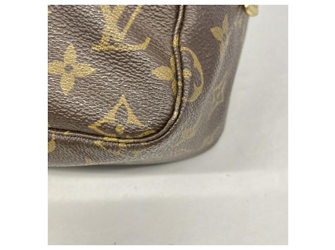 Pouch Louis Vuitton Monogram Toilette 28 Marrone - vista 6