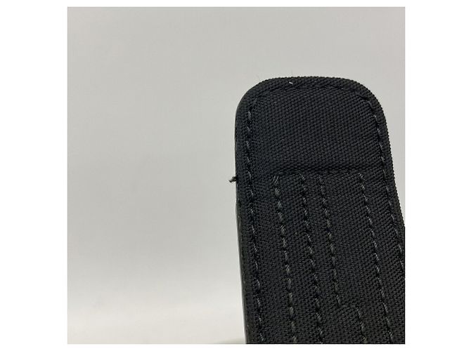Borsa a tracolla Gucci in tela nera Nero - vista 10