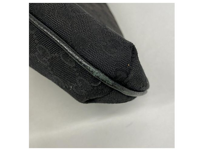 Borsa a tracolla Gucci in tela nera Nero - vista 6