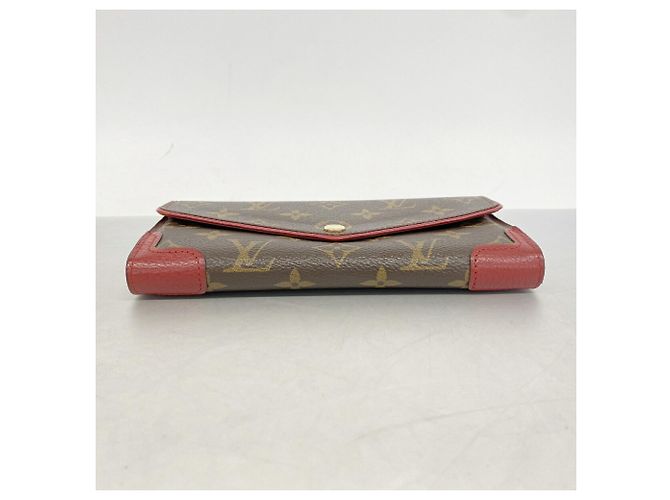 Louis Vuitton Monogram Portefeuille Sara Retiro Long Wallet Fuschia - vista 2