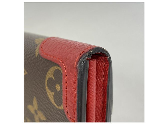 Louis Vuitton Monogram Portefeuille Sara Retiro Long Wallet Fuschia - vista 5