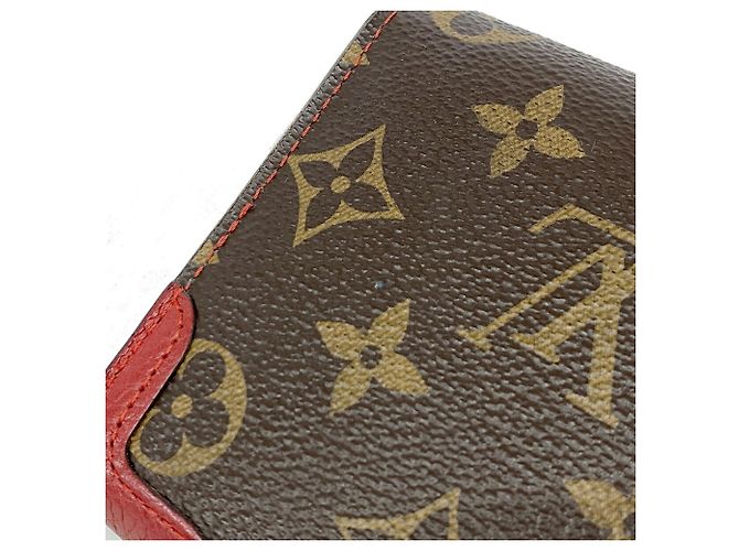 Louis Vuitton Monogram Portefeuille Sara Retiro Long Wallet Fuschia - vista 7