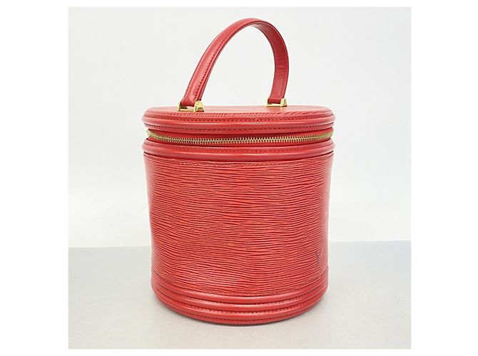 Borsa Louis Vuitton Epi Cannes Rosso - vista 2