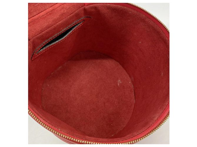 Borsa Louis Vuitton Epi Cannes Rosso - vista 4
