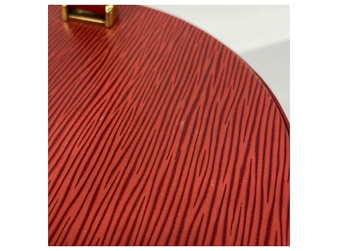 Borsa Louis Vuitton Epi Cannes Rosso - vista 8