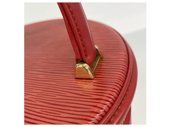 Borsa Louis Vuitton Epi Cannes Rosso - vista 9