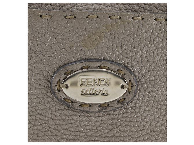 Sac à épaule Fendi Celeria Marron - vue 14