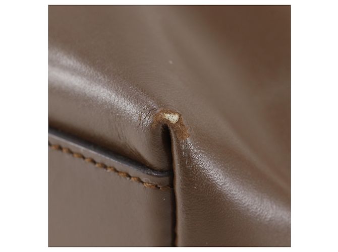 Saco Tote Prada em couro castanho Marrom - vista 4