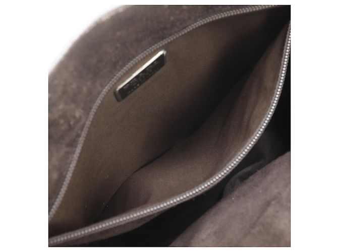 Saco Tote Prada em couro castanho Marrom - vista 7