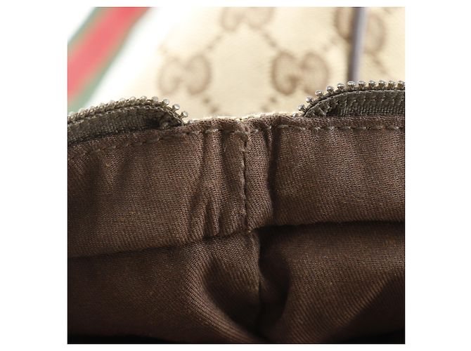 Borsa a tracolla Gucci Sherry Line Marrone - vista 7