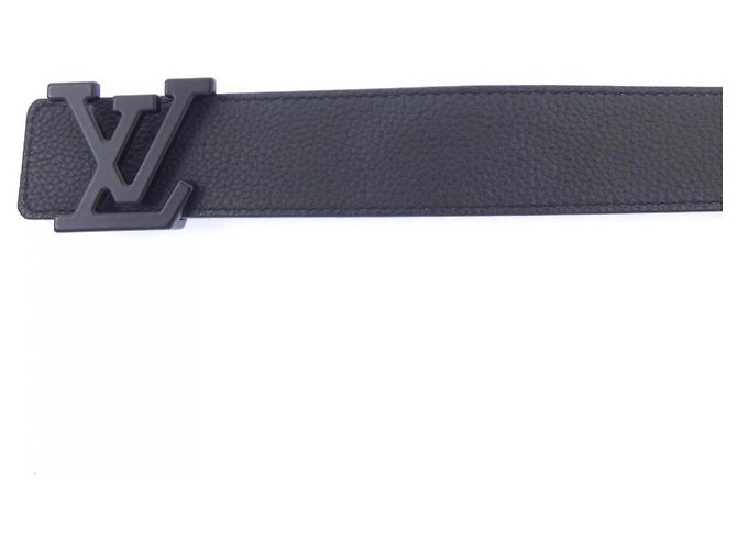 Cinto Reversível Louis Vuitton LV Aerogram Preto - vista 2