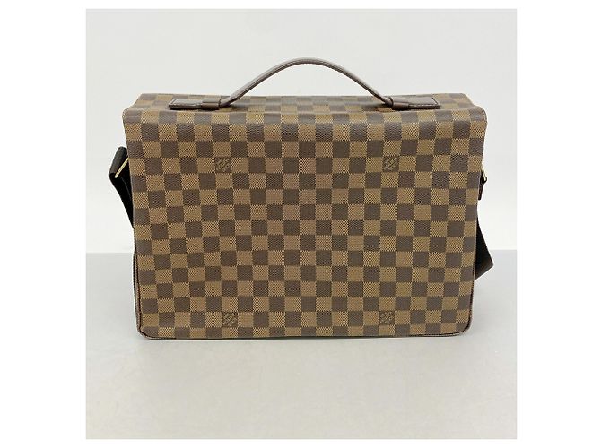 Borsa Louis Vuitton Damier Broadway N42270 Ebene Damier ebene - vista 9