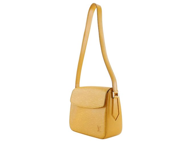 Borsa a tracolla Louis Vuitton Bushi Giallo - vista 2