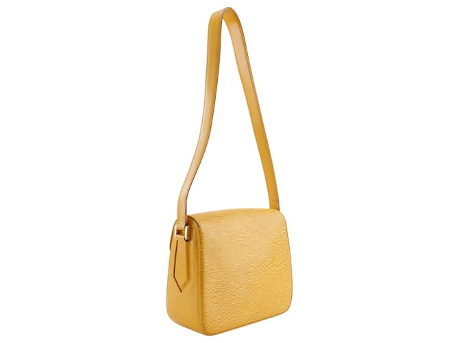 Borsa a tracolla Louis Vuitton Bushi Giallo - vista 3