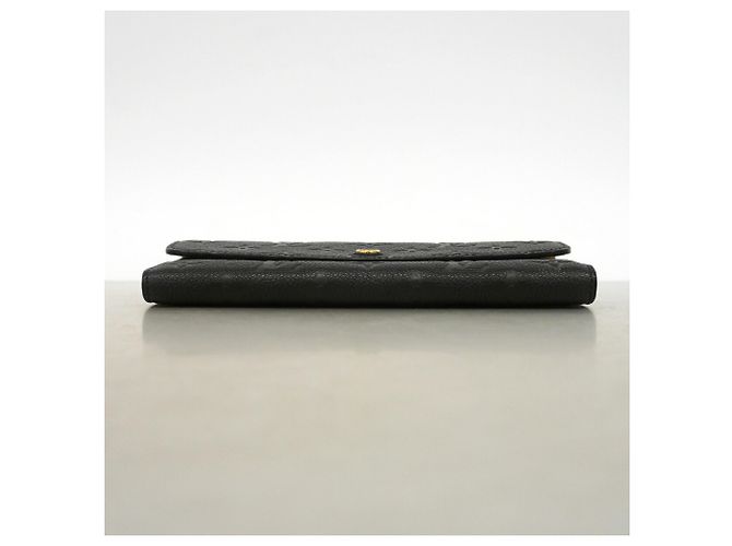 Louis Vuitton Monogram Empreinte Portefeuille Emilie Long Wallet Nero - vista 3