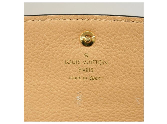 Louis Vuitton Monogram Empreinte Portefeuille Emilie Long Wallet Nero - vista 5