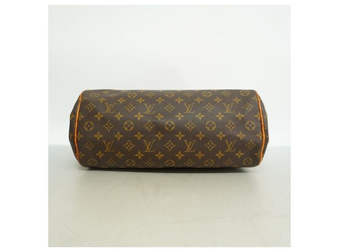 Borsa a tracolla Louis Vuitton Monogram Montorgueil GM Marrone - vista 3
