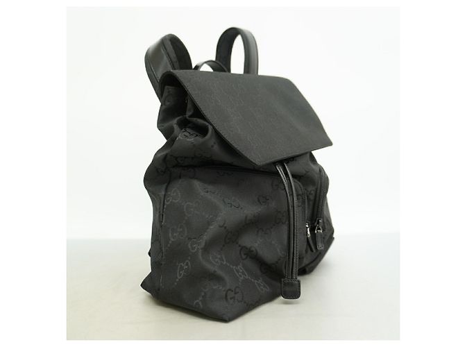 Gucci GG Supreme Nylon Rucksack Schwarz - Ansicht 2