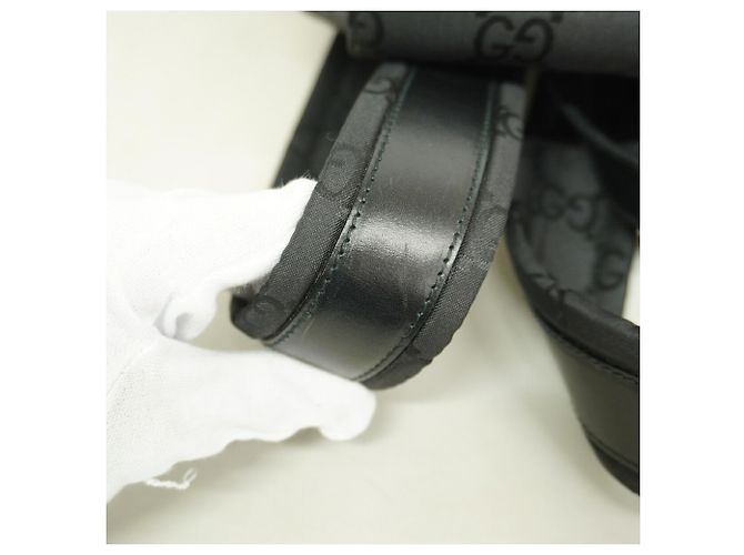 Gucci GG Supreme Nylon Rucksack Schwarz - Ansicht 6