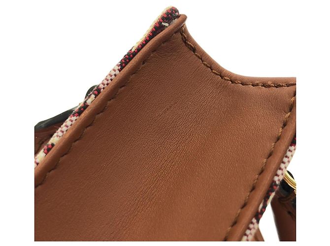 Borsa a mano Louis Vuitton SINCE1854 Petite Sac Plat Bordò - vista 4