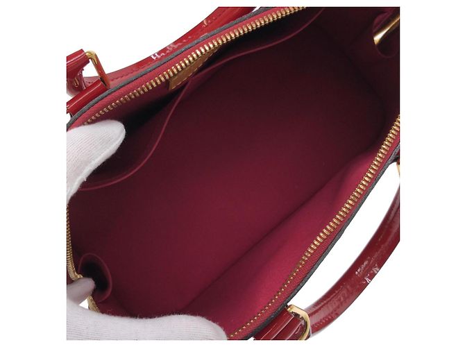 Borsa Louis Vuitton Vernis Alma Rosa - vista 10