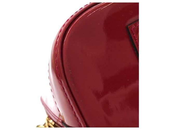Borsa Louis Vuitton Vernis Alma Rosa - vista 3
