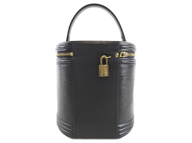 Borsa Louis Vuitton Epi Cannes Nero - vista 2