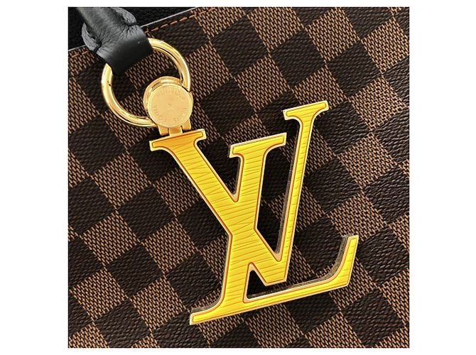 Louis Vuitton Damier LV Riverside Handtasche Schwarz Damier ebene - Ansicht 4