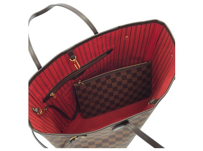 Bolso Louis Vuitton Damier Neverfull MM Damier ebene - vista 7