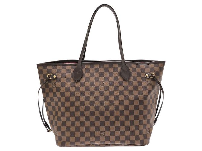 Borsa Louis Vuitton Damier Neverfull MM Damier ebene - vista 2