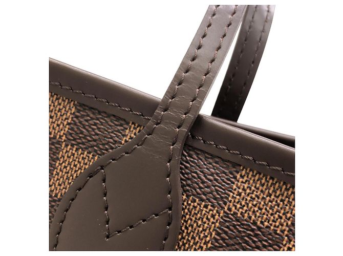 Borsa Louis Vuitton Damier Neverfull MM Damier ebene - vista 5