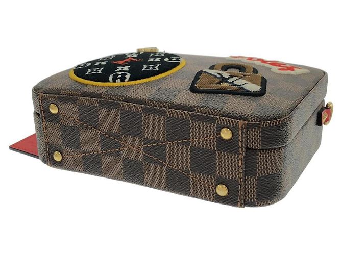 Borsa Louis Vuitton Damier LV Stories Box Damier ebene - vista 3
